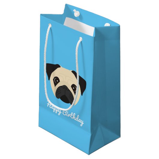 Sac cadeau carlin (Devant Angle)
