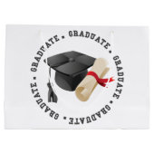 Sac cadeau Casquette et Degree (Dos)