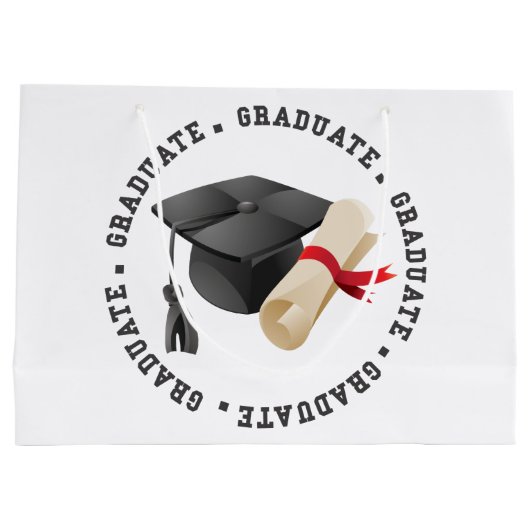Sac cadeau Casquette et Degree (Dos)