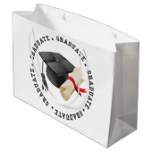 Sac cadeau Casquette et Degree (Dos Angle)