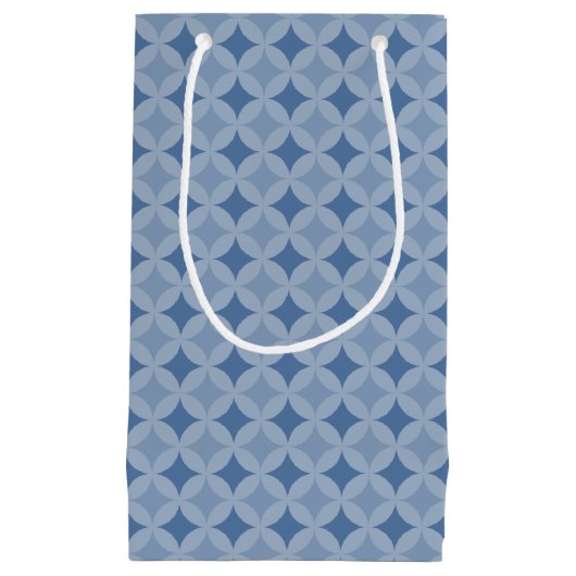 Sac cadeau - Cercles et diamants (Devant)