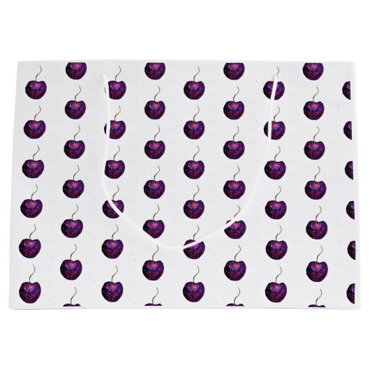 Sac cadeau cerise (Devant)