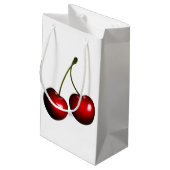 Sac Cadeau Cerises Rouges - Choisissez la couleur (Dos Angle)