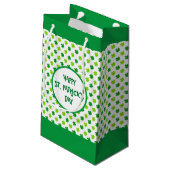 Sac Cadeau Champ De Trèfles Verts (Dos Angle)
