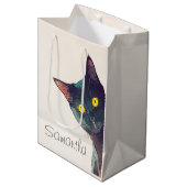 Sac cadeau chat de pékin mignon (Devant Angle)