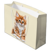 Sac Cadeau Chat Mignon (Dos Angle)