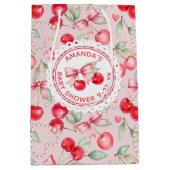 Sac cadeau Cherry Baby shower Favoriser (Devant)