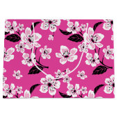 Sac cadeau CHERRY BLOSSOM - SAKURA (ROSE) (Devant)
