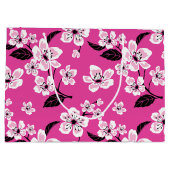 Sac cadeau CHERRY BLOSSOM - SAKURA (ROSE) (Dos)
