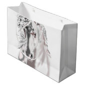 Sac cadeau Cheval Blanc Vos couleurs (Devant Angle)