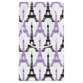 Sac cadeau Chic Purple Paris Tour Eiffel (Dos)