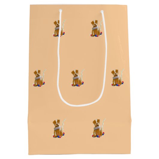 Sac cadeau chien (Dos)