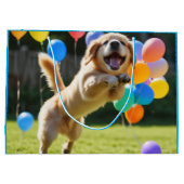 Sac cadeau chiot (Dos)