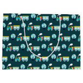 Sac cadeau Choo Choo Train - Grand, brillant (Dos)