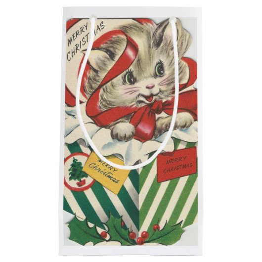 Sac cadeau Christmas Kitten (Devant)