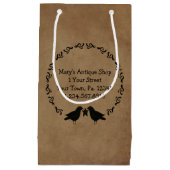 Sac cadeau circulaire de corbeaux primitifs (Devant)