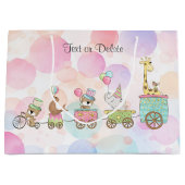 Sac cadeau Circus Animaux (Devant)