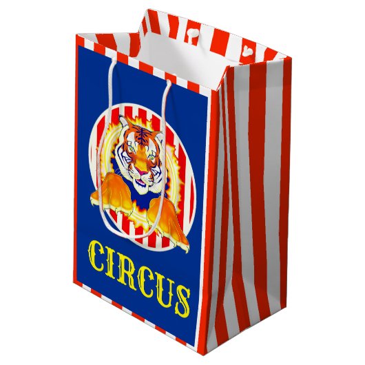 Sac cadeau Circus Tiger (Dos Angle)