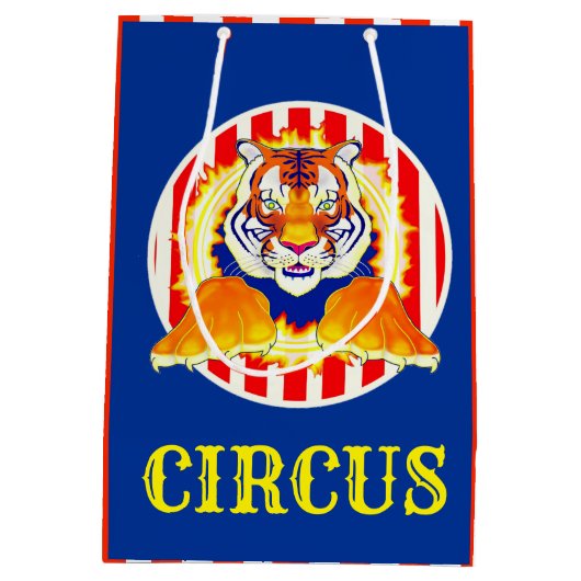Sac cadeau Circus Tiger (Dos)