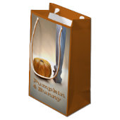 Sac cadeau citrouille et lapin (Dos Angle)
