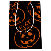 Sac cadeau Citrouille Jack-O-Lantern (Devant)