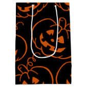Sac cadeau Citrouille Jack-O-Lantern (Dos)