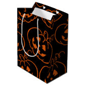 Sac cadeau Citrouille Jack-O-Lantern (Dos Angle)