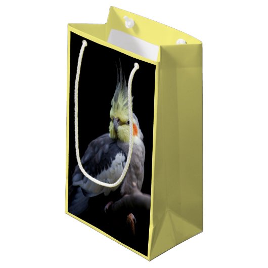 Sac cadeau Cockatiel (Devant Angle)