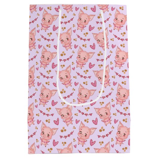 Sac cadeau Coeurs et Coeurs (Dos)