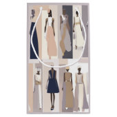 Sac cadeau Collage Couture Moderne (Dos)
