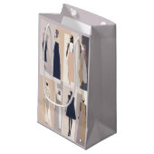 Sac cadeau Collage Couture Moderne (Devant Angle)