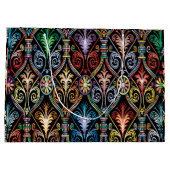 Sac cadeau coloré brillant et festif (Dos)