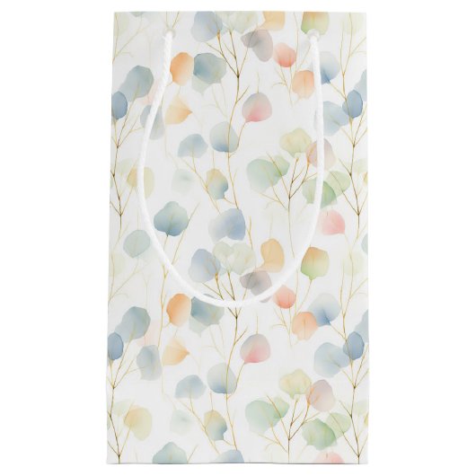 Sac cadeau coloré Eucalyptus Foliage (Devant)