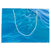 Sac cadeau cool Blue Water Wave (Dos)
