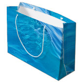 Sac cadeau cool Blue Water Wave (Dos Angle)