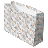 Sac cadeau Coquillages de plage (Dos Angle)