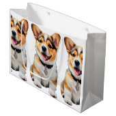 Sac cadeau Corgi (Devant Angle)