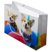 Sac cadeau Corgis (Devant Angle)