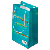 Sac cadeau côtier de l'art original (Dos Angle)