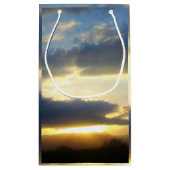 Sac Cadeau Coucher de Soleil Ciel Bleu (Dos)