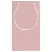 Sac cadeau couleur clair rose Trend (Dos)