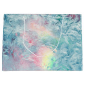 Sac cadeau couleur glace cristal (Devant)