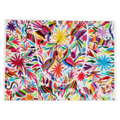 Sac cadeau couleur Otomi imprimé (Dos)