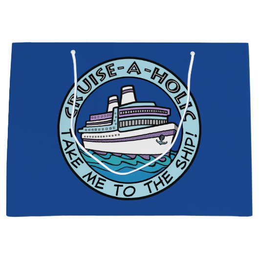 Sac cadeau Cruise-A-Holic (Devant)