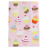 Sac cadeau Cupcakes coloré (Dos)