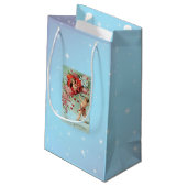 Sac cadeau CUPID HEUREUSE SAINTE-VALENTIN (Dos Angle)