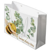 Sac cadeau d'abeille sucrée (Devant Angle)