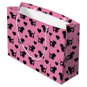 Sac cadeau Dachshund Love (Dos Angle)