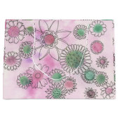 Sac cadeau Daisy Crazy (Devant)