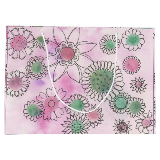 Sac cadeau Daisy Crazy (Dos)